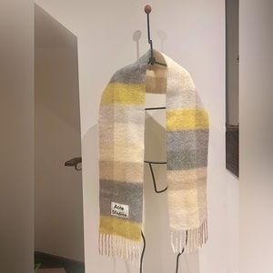 Acne Studios - Mohair Checked Scarf